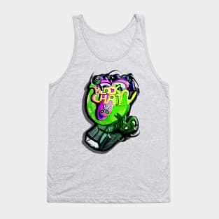 Blockchain Monster Tank Top